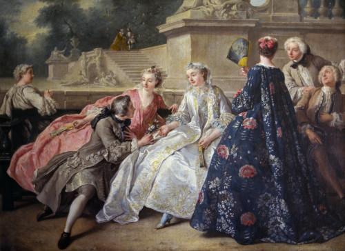 2774  Jean Francois De Troy French School Poster Print - Item # VAREVCCRLA004YF321H