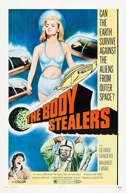 The Body Stealers Poster Art 1969. Movie Poster Masterprint - Item # VAREVCMMDBOSTEC004H
