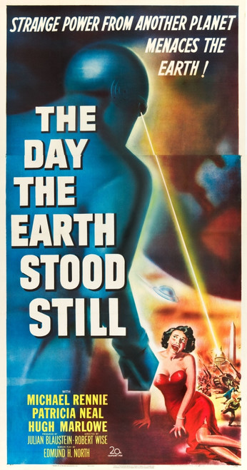 The Day The Earth Stood Still Right: Patricia Neal 1951 Tm And Copyright ??20Th Century Fox Film Corp. All Rights Reserved./Courtesy Everett Collection Movie Poster Masterprint - Item # VAREVCMMDDATHFE015H
