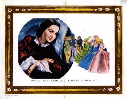 Gone With The Wind Olivia De Havilland 1939 Movie Poster Masterprint - Item # VAREVCMMDGOWIEC028H
