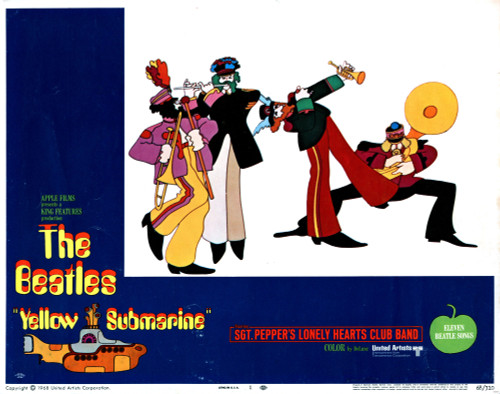 Yellow Submarine Movie Poster Masterprint - Item # VAREVCMCDYESUEC009