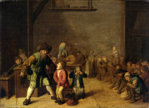 The School Teacher Punishes The Student Poster Print - Item # VAREVCMOND075VJ820H