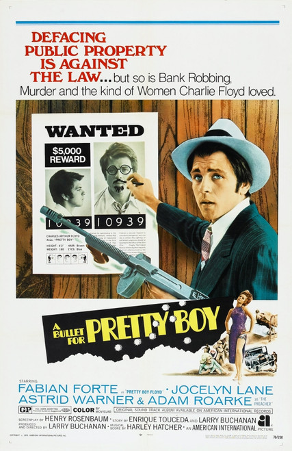 A Bullet For Pretty Boy Us Poster Fabian 1970 Movie Poster Masterprint - Item # VAREVCMMDBUFOEC002H