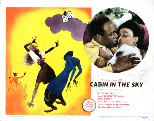 Cabin In The Sky Us Lobbycard Eddie Anderson Lena Horne 1943. Movie Poster Masterprint - Item # VAREVCMCDCAINEC067H