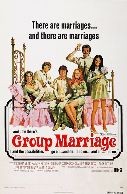 Group Marriage Us Poster Art 1973 Movie Poster Masterprint - Item # VAREVCMSDGRMAEC015H