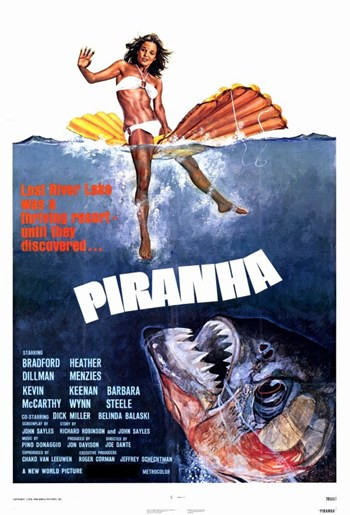 Piranha Movie Poster (11 x 17) - Item # MOV198429