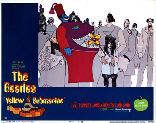 Yellow Submarine Movie Poster Masterprint - Item # VAREVCMCDYESUEC011