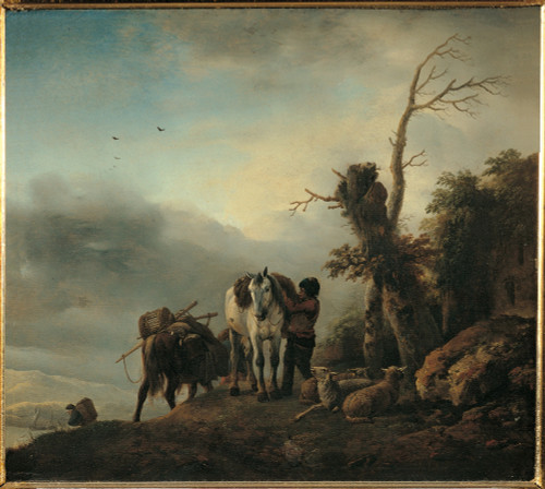 Landscape With Figures Poster Print - Item # VAREVCMOND027VJ194H