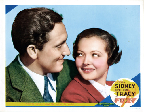 Fury Us Lobbycard Spencer Tracy Sylvia Sidney 1936. Movie Poster Masterprint - Item # VAREVCMSDFURYEC001H