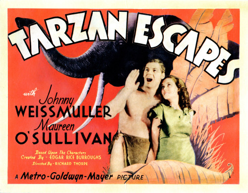 Tarzan Escapes Movie Poster Masterprint - Item # VAREVCMCDTAESEC014