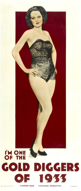 Gold Diggers Of 1933 Poster Art 1933. Movie Poster Masterprint - Item # VAREVCMCDGODIEC038H