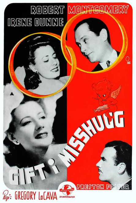 Unfinished Business Irene Dunne Robert Montgomery Preston Foster 1941. Movie Poster Masterprint - Item # VAREVCMCDUNBUEC001H