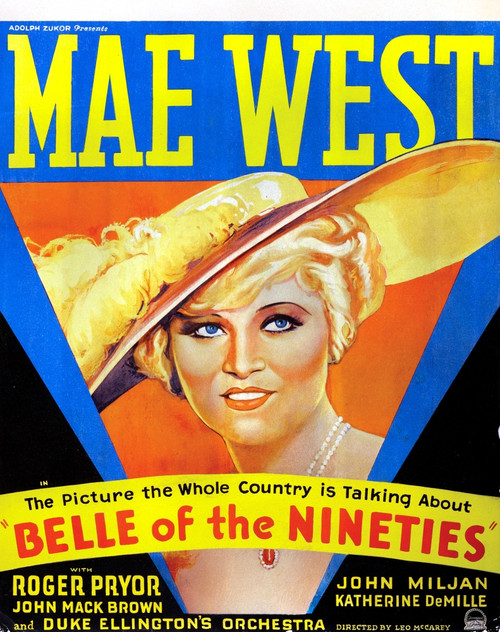 Belle Of The Nineties Mae West 1934 Movie Poster Masterprint - Item # VAREVCMCDBEOFEC035H