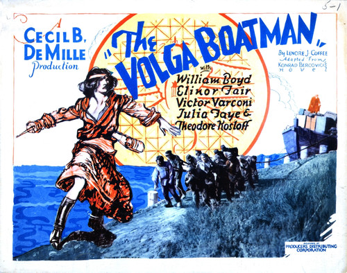 The Volga Boatman 1926 Movie Poster Masterprint - Item # VAREVCMCDVOBOEC001H