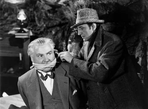 The House Of Fear From Left Nigel Bruce Basil Rathbone 1945 Photo Print - Item # VAREVCMBDHOOFEC468H