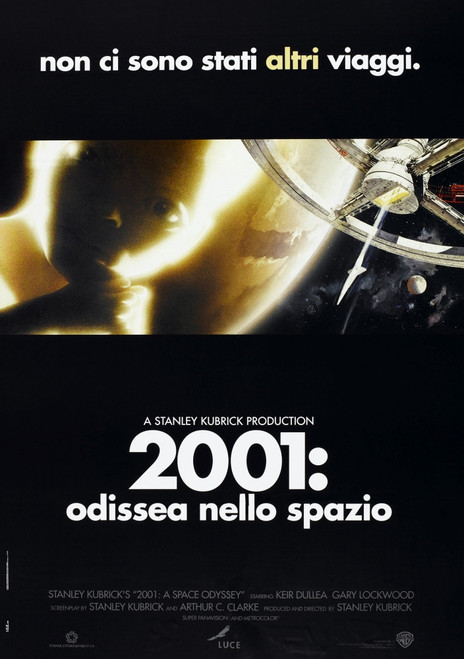 2001: A Space Odyssey Italian Poster 1968 Movie Poster Masterprint - Item # VAREVCMCDTWONEC152H