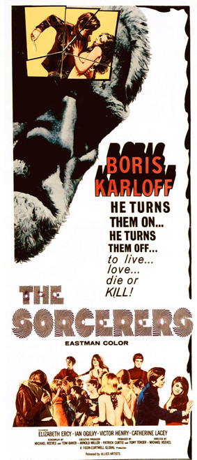 The Sorcerers Boris Karloff 1967 Movie Poster Masterprint - Item # VAREVCM8DSORCEC003H
