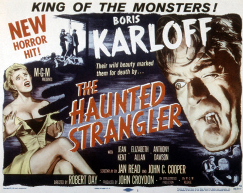 Grip Of The Strangler Boris Karloff 1958. Movie Poster Masterprint - Item # VAREVCMSDHASTEC010H