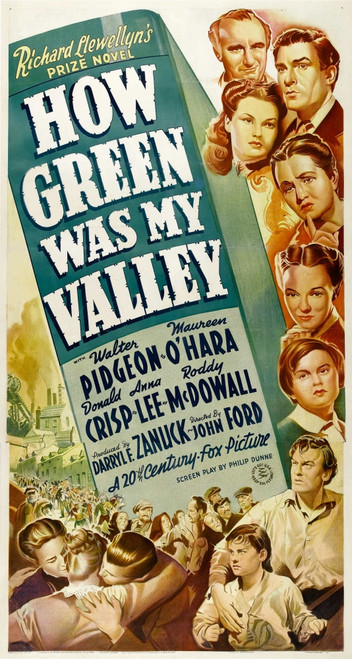 How Green Was My Valley Movie Poster Masterprint - Item # VAREVCMCDHOGRFE003H