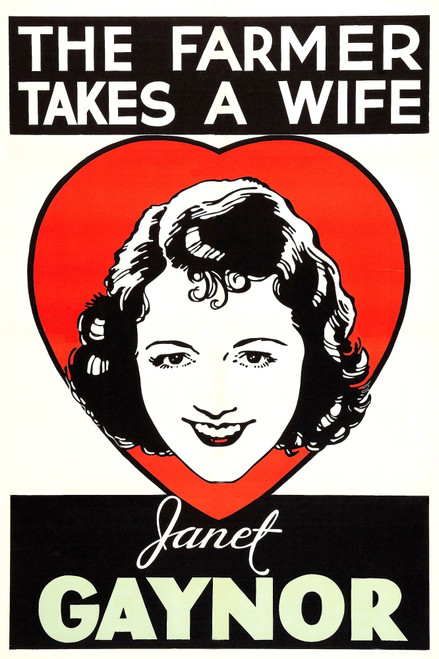 The Farmer Takes A Wife Us Poster Art Janet Gaynor 1935. Tm & Copyright ??20Th Century Fox Film Corp. All Rights Reserved/Courtesy Everett Collection Movie Poster Masterprint - Item # VAREVCMCDFATAFE001H