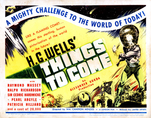 Things To Come 1936 Movie Poster Masterprint - Item # VAREVCMCDTHTOEC023H