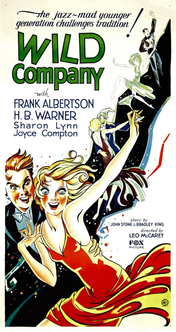 Wild Company 1930 Tm And Copyright ??20Th Century Fox Film Corp. All Rights Reserved./Courtesy Everett Collection Movie Poster Masterprint - Item # VAREVCMCDWICOFE001H