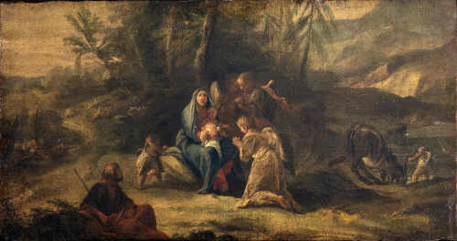 Rest During The Flight To Egypt Poster Print - Item # VAREVCMOND075VJ868H