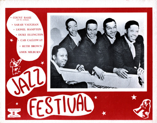 Jazz Festival The Clovers 1956 Movie Poster Masterprint - Item # VAREVCMCDJAFEEC006H