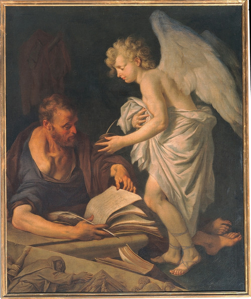 St Matthew And The Angel Poster Print - Item # VAREVCMOND026VJ815H