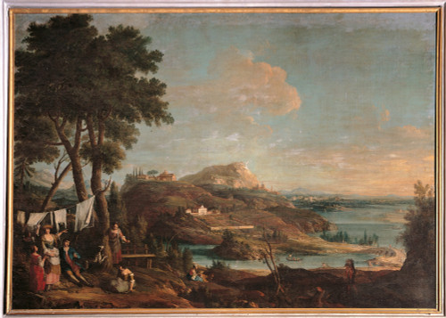 Landscape With Peasant Girls Poster Print - Item # VAREVCMOND026VJ741H