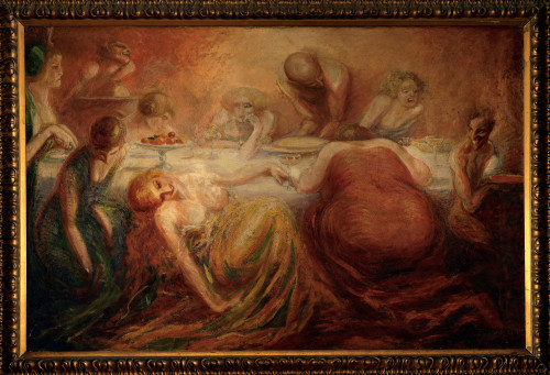 Bisi Fabbri Adriana The Capital Vices 1918 20Th Century Oil On Canvas Italy Lombardy Milan Private Collection Everett CollectionMondadori Portfolio Poster Print - Item # VAREVCMOND036VJ167H