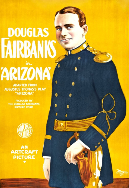 Arizona Douglas Fairbanks On Poster Art 1918. Movie Poster Masterprint - Item # VAREVCMCDARIZEC002H