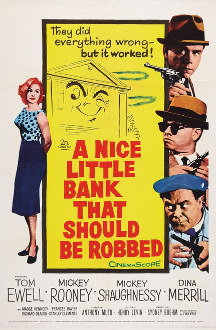 A Nice Little Bank That Should Be Robbed U Movie Poster Masterprint - Item # VAREVCMCDNILIFE004H