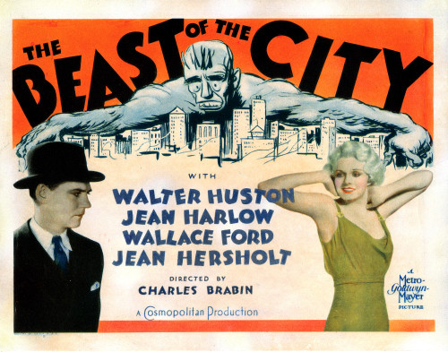 The Beast Of The City From Left Walter Huston Jean Harlow 1932 Movie Poster Masterprint - Item # VAREVCMCDBEOFEC246H