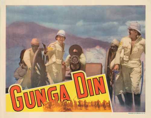 Gunga Din Lobbycard Douglas Fairbanks Jr. Victor Mclaglen 1939 Movie Poster Masterprint - Item # VAREVCMCDGUDIEC019H