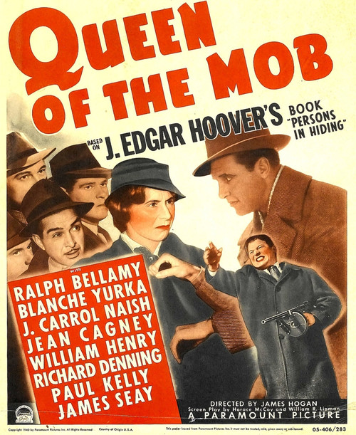 Queen Of The Mob Center From Left: Blanche Yurka Ralph Bellamy On Window Card 1940. Movie Poster Masterprint - Item # VAREVCMMDQUOFEC004H