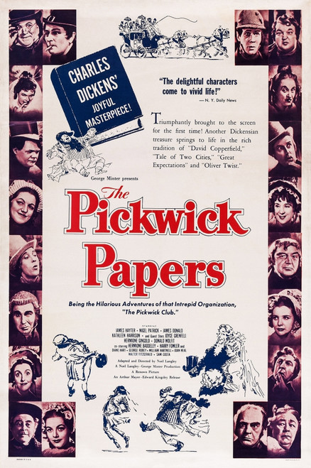 The Pickwick Papers Us Poster Art 1952 Movie Poster Masterprint - Item # VAREVCMSDPIPAEC010H