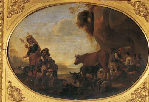 Roman Artist Country Scene 17Th Century Oil On Canvas Italy Lombardy Milan Brera Art Gallery Everett CollectionMondadori Portfolio Poster Print - Item # VAREVCMOND035VJ147H