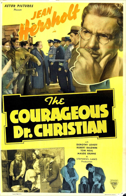 The Courageous Doctor Christian Us Poster Top Right: Jean Hersholt 1940 Movie Poster Masterprint - Item # VAREVCMCDCODOEC002H
