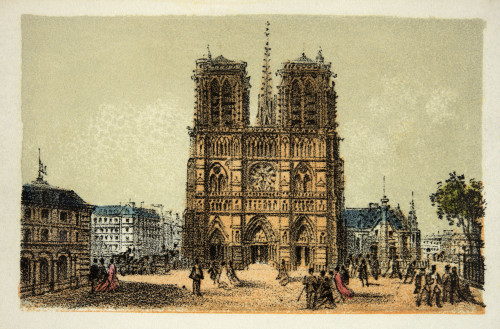 Gravure / Paris En 1874 : Notre Dame / Coll. Part.C19457 / Gravure / Paris En 1874 : Notre Dame / Coll. Part.
 Poster Print - Item # VAREVCCRLA003YF743H