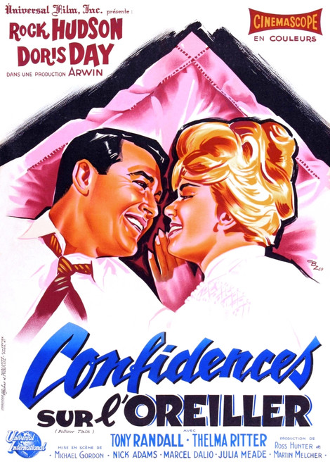 Pillow Talk From Left: Cary Grant Doris Day 1959 Movie Poster Masterprint - Item # VAREVCMCDPITAEC001H