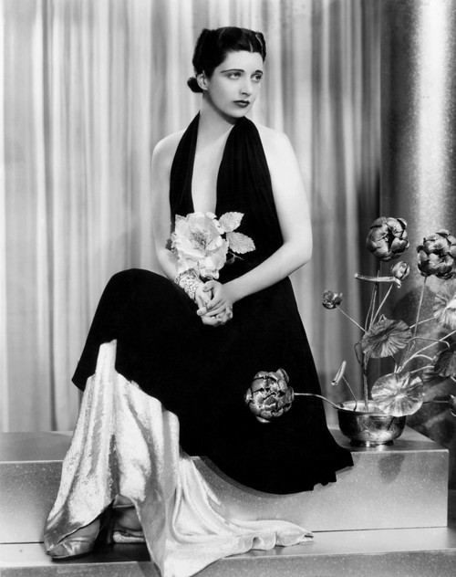 Give Me Your Heart Kay Francis In A Black Crepe And Silver-Cloth Gown By Orry-Kelly 1936 Photo Print - Item # VAREVCMBDGIMEEC031H