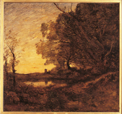 Evening. Distant Tower Poster Print - Item # VAREVCMOND025VJ793H