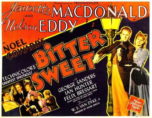 Bitter Sweet Right From Left: Nelson Eddy Jeanette Macdonald 1940 Movie Poster Masterprint - Item # VAREVCMCDBISWEC009H
