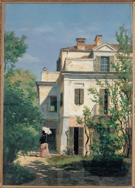 Cosola Demetrio In The Garden 1885 19Th Century Oil On Canvas Private Collection Everett CollectionMondadori Portfolio Poster Print - Item # VAREVCMOND030VJ815H