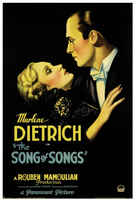 The Song Of Songs Left: Marlene Dietrich Brian Aherne 1933 Movie Poster Masterprint - Item # VAREVCMCDSOOFEC178H