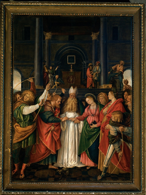 Ferrari Gaudenzio The Marriage Of The Virgin 16Th Century Canvas Italy Lombardy Como Como Cathedral Everett CollectionMondadori Portfolio Poster Print - Item # VAREVCMOND036VJ817H