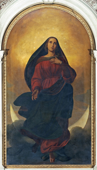 Molmenti Pompeo Marino Immaculate Conception 1854 19Th Century Canvas Italy Veneto Malo Vicenza Cathedral Everett CollectionMondadori Portfolio Poster Print - Item # VAREVCMOND036VJ946H