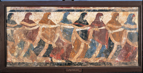 Unknown Artist Tomb 11 Tomb In A Semicircle Ruvo 4Th Century Mural Italy Campania Naples National Archaeological Museum Everett CollectionMondadori Portfolio Poster Print - Item # VAREVCMOND037VJ384H