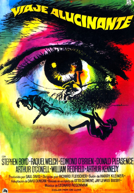 Fantastic Voyage Spanish Poster Art 1966 Tm And Copyright ??20Th Century Fox Film Corp. All Rights Reserved./Courtesy Everett Collection Movie Poster Masterprint - Item # VAREVCMCDFAVOFE004H